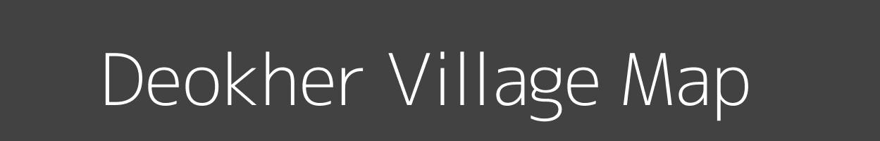 Map of Deokher Village in Uttar Pradesh Image