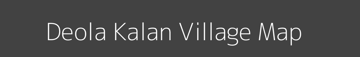 Map of Deola Kalan Village in Rajasthan Image