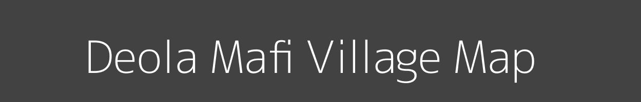 Map of Deola Mafi Village in Madhya Pradesh Image