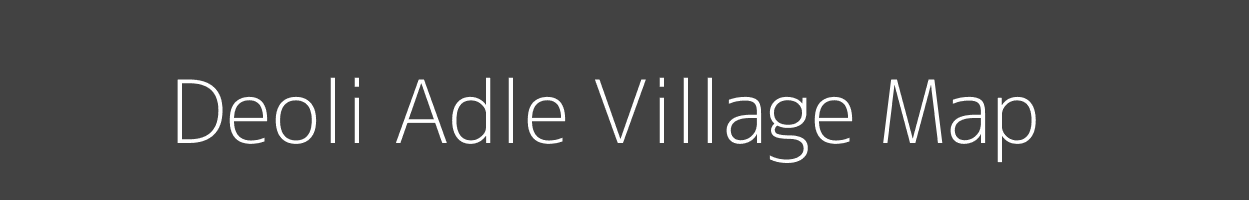 Map of Deoli Adle Village in Uttar Pradesh Image