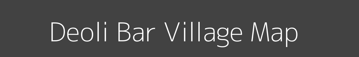 Map of Deoli Bar Village in Rajasthan Image