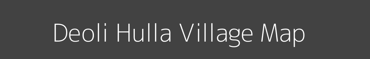 Map of Deoli Hulla Village in Rajasthan Image