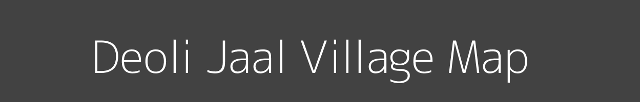 Map of Deoli Jaal Village in Rajasthan Image