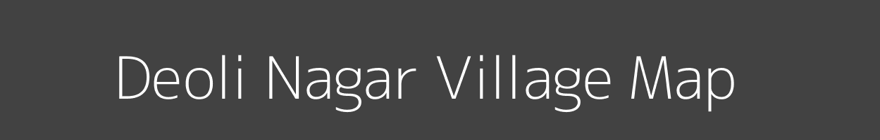 Map of Deoli Nagar Village in Rajasthan Image