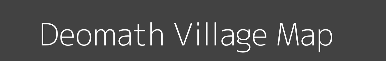 Map of Deomath Village in Madhya Pradesh Image