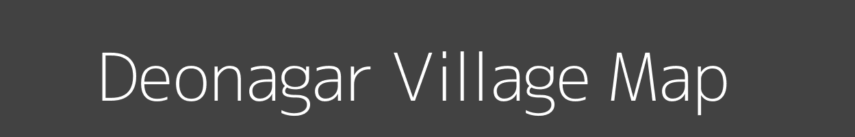 Map of Deonagar Village in Madhya Pradesh Image