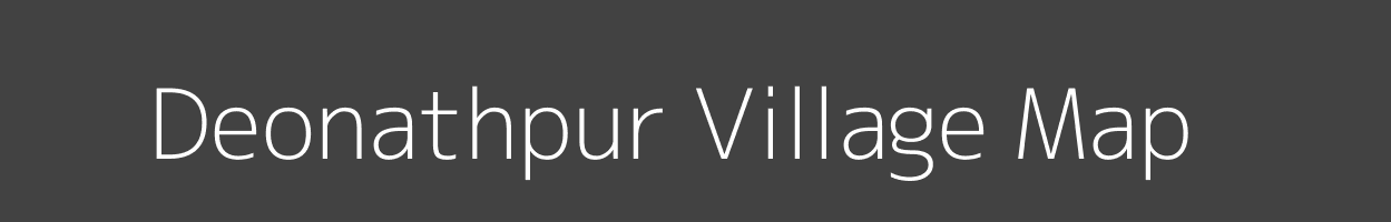 Map of Deonathpur Village in Uttar Pradesh Image