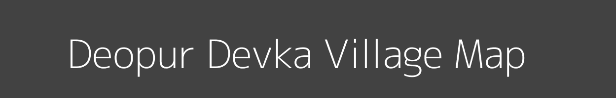 Map of Deopur Devka Village in Uttarakhand Image