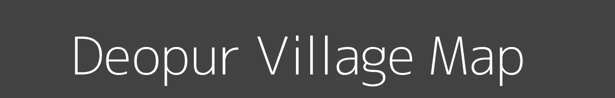 Map of Deopur Village in Uttar Pradesh Image