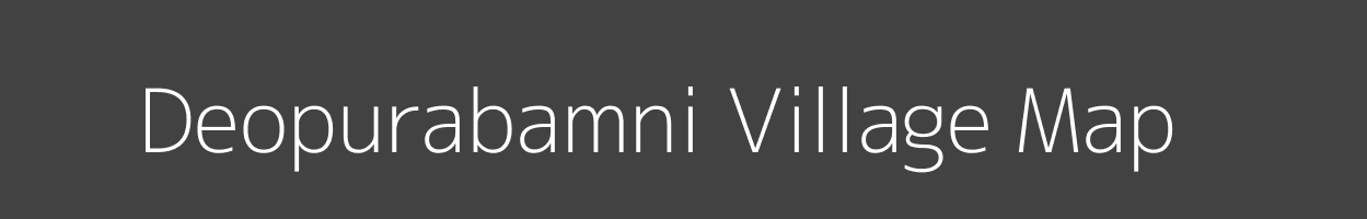 Map of Deopurabamni Village in Madhya Pradesh Image