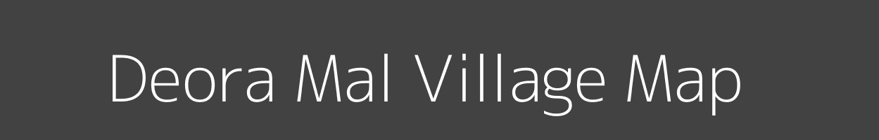 Map of Deora Mal Village in Madhya Pradesh Image