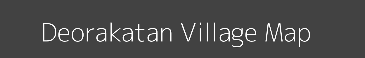 Map of Deorakatan Village in Madhya Pradesh Image