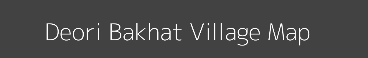 Map of Deori Bakhat Village in Madhya Pradesh Image