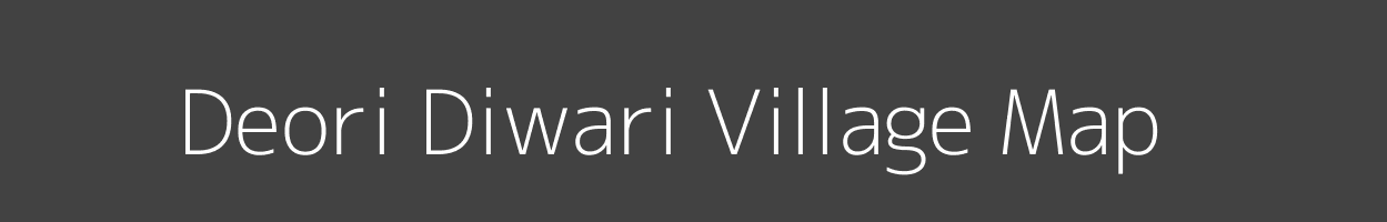 Map of Deori Diwari Village in Madhya Pradesh Image