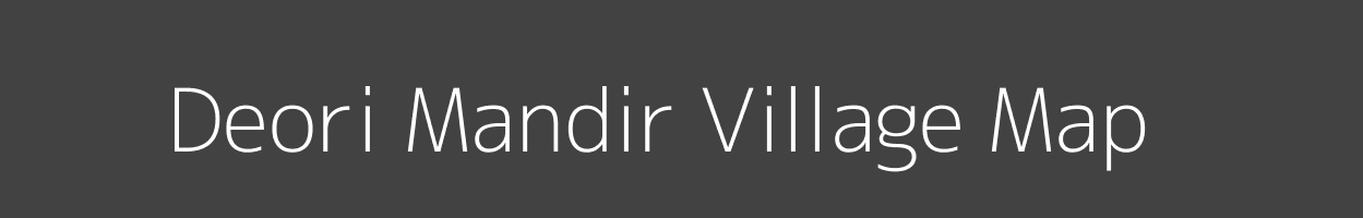 Map of Deori Mandir Village in Rajasthan Image