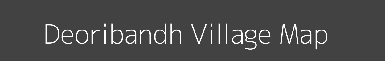 Map of Deoribandh Village in Madhya Pradesh Image