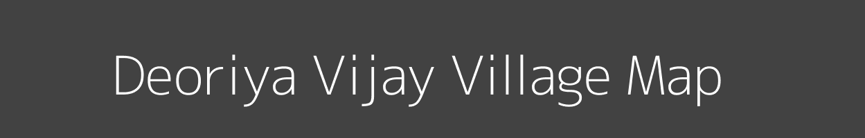 Map of Deoriya Vijay Village in Madhya Pradesh Image