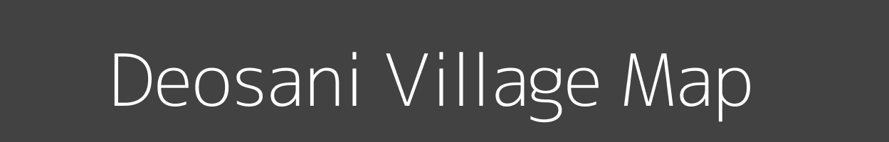 Map of Deosani Village in Uttar Pradesh Image