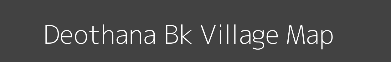 Map of Deothana Bk Village in Maharashtra Image