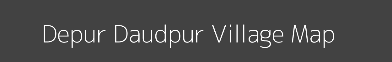 Map of Depur Daudpur Village in Uttar Pradesh Image
