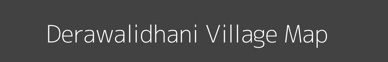 Map of Derawalidhani Village in Rajasthan Image