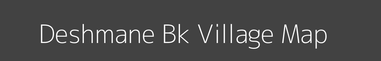 Map of Deshmane Bk Village in Maharashtra Image