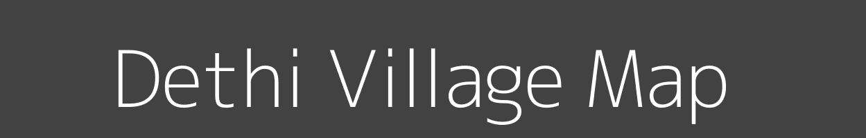 Map of Dethi Village in Madhya Pradesh Image