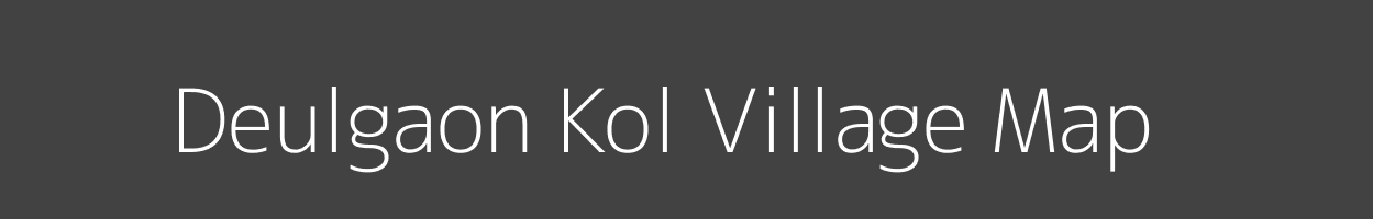 Map of Deulgaon Kol Village in Maharashtra Image