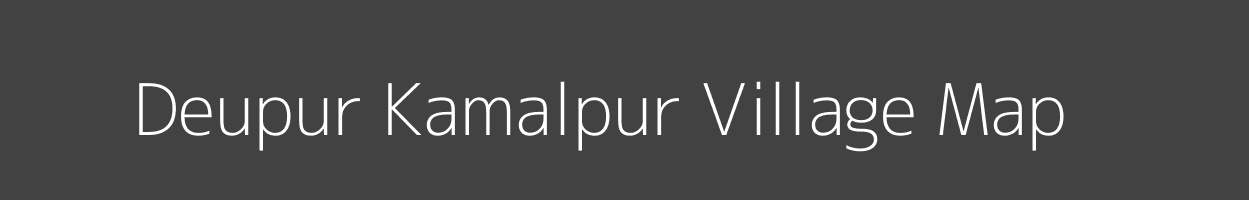 Map of Deupur Kamalpur Village in Uttar Pradesh Image