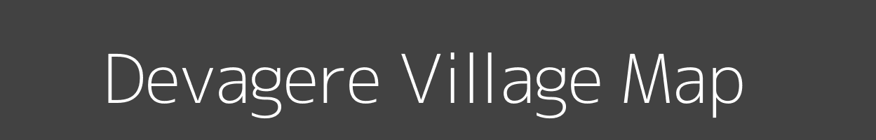 Map of Devagere Village in Karnataka Image