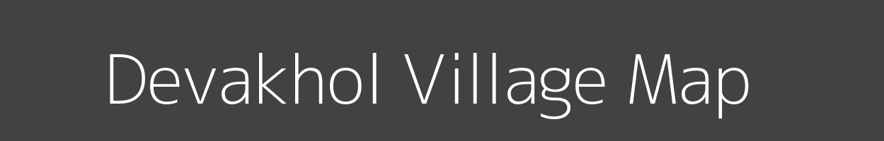 Map of Devakhol Village in Maharashtra Image