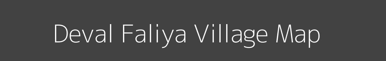 Map of Deval Faliya Village in Gujarat Image