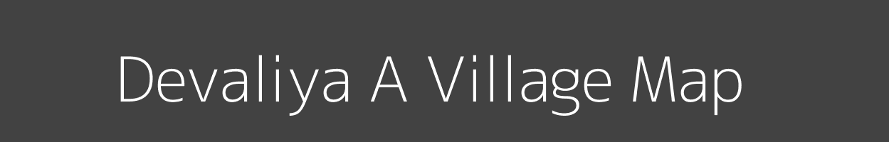 Map of Devaliya A Village in Gujarat Image