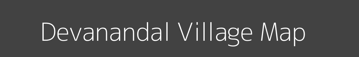 Map of Devanandal Village in Tamil Nadu Image