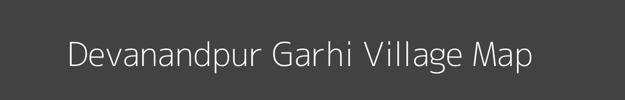 Map of Devanandpur Garhi Village in Uttar Pradesh Image