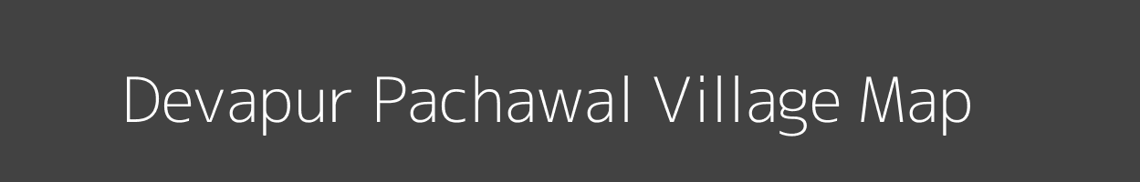 Map of Devapur Pachawal Village in Uttar Pradesh Image