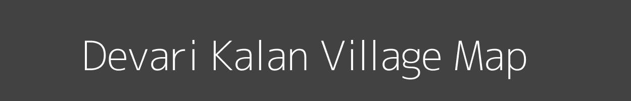 Map of Devari Kalan Village in Uttar Pradesh Image