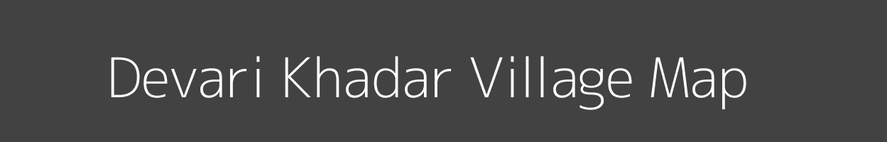 Map of Devari Khadar Village in Uttar Pradesh Image