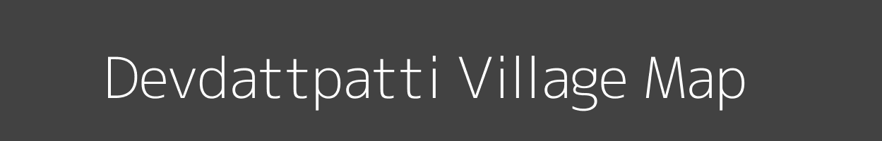 Map of Devdattpatti Village in Uttar Pradesh Image