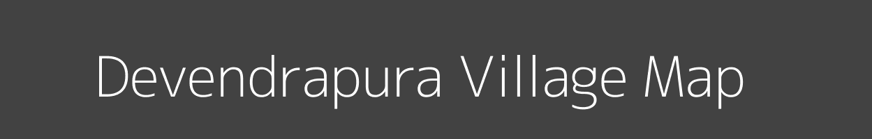 Map of Devendrapura Village in Madhya Pradesh Image