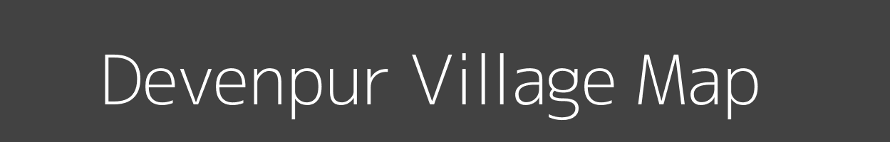 Map of Devenpur Village in Uttar Pradesh Image