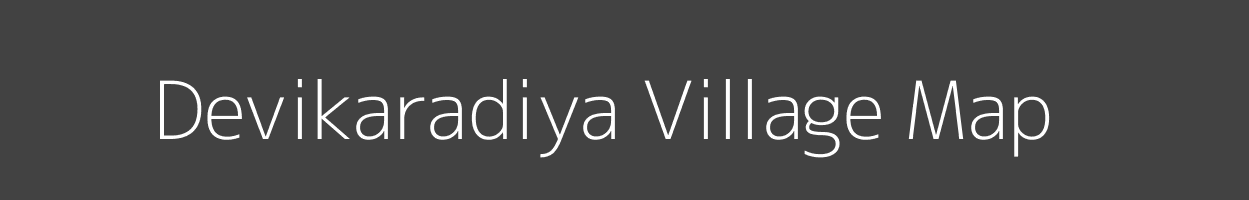 Map of Devikaradiya Village in Madhya Pradesh Image