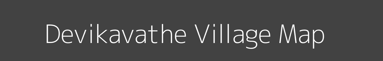 Map of Devikavathe Village in Maharashtra Image