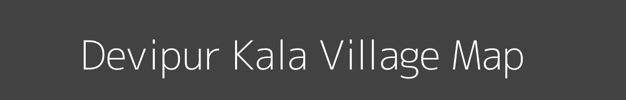 Map of Devipur Kala Village in Uttar Pradesh Image