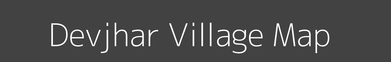 Map of Devjhar Village in Madhya Pradesh Image