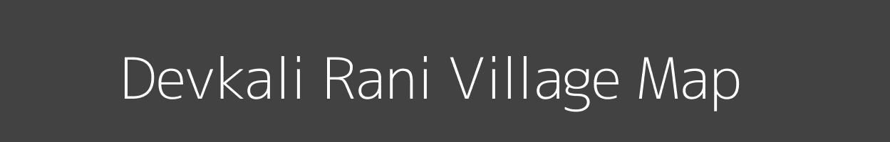 Map of Devkali Rani Village in Uttar Pradesh Image