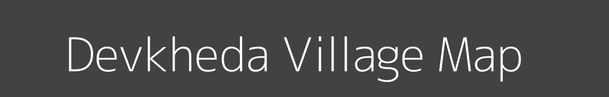 Map of Devkheda Village in Maharashtra Image