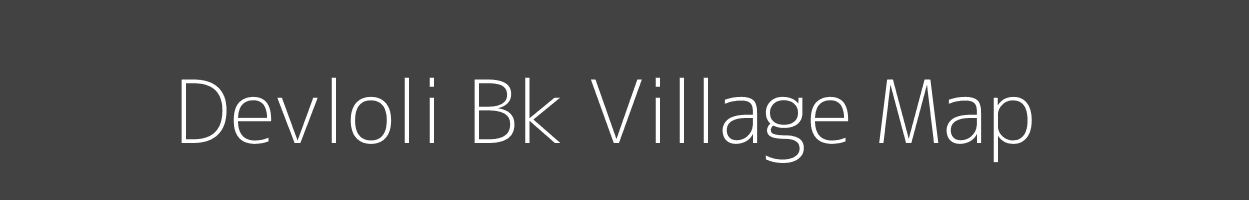 Map of Devloli Bk Village in Maharashtra Image