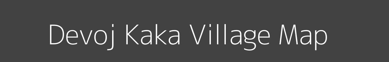 Map of Devoj Kaka Village in Jammu and Kashmir Image
