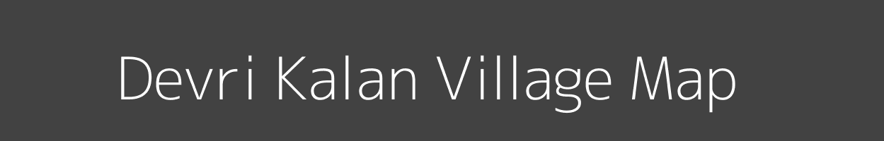 Map of Devri Kalan Village in Madhya Pradesh Image